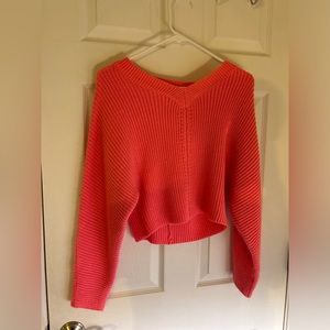 Hot pink FashionNova Sweater